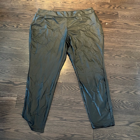 Faux leather type tights - Picture 1 of 6